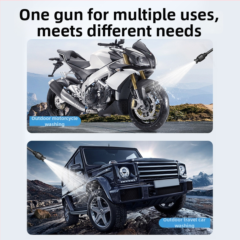 Zhigao L3 Bezdrôtový Prenosný Vysokotlaký Čistič Auta So Štetkou