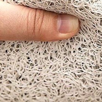 Blagdanski crveni tepih za ulaz – kvadratni, PVC, protuklizni, za blato, sa svilenom petljom, Godina konja