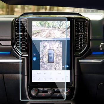 Zaštitna folija od kaljenog stakla za zaslon navigacije u središnjoj konsoli automobila - Materijal: staklo; Ugradnja: statični naljepnice; Dijelovi: središnja konzola