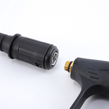 Viskokotlačna vodena pištolj za kućno pranje auta, bakrena glava pištolje, ručka od inženjerskih plastika, domet prskanja 10 m, tlak 1600 PSI