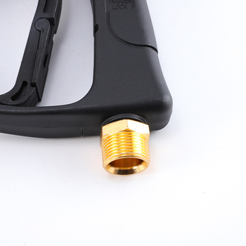 Viskokotlačna vodena pištolj za kućno pranje auta, bakrena glava pištolje, ručka od inženjerskih plastika, domet prskanja 10 m, tlak 1600 PSI