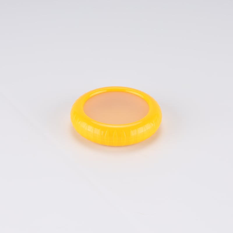 Cutie pentru fructe de păstrarea prospețimii, cu folie de silicon pentru felii de lămâie — sigilată pentru frigider, capacitate sub 300 ml, un singur strat, păstrare termică