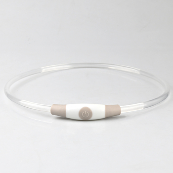 LED φωτιζόμενο κολάρο σκύλου με προσαρμοζόμενο λογότυπο, μάρκα Miner, πλαστικό, γενική χρήση, απλός σχεδιασμός