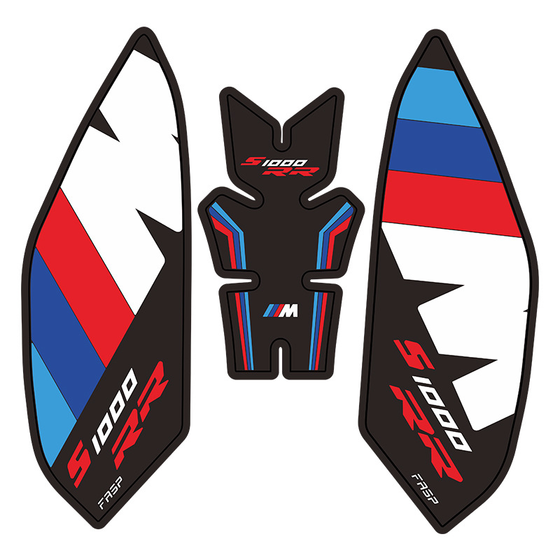 FASP naljepnica za BMW S1000RR, protuklizni spremnik, dizajn riblje kosti