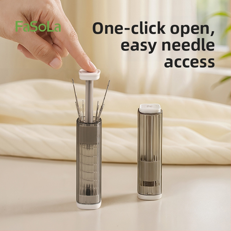 Prenosný šijací set vreckového štýlu — šijacia skrinka s 360 kusmi, hmotnosť 35 g, materiály PC/ABS/karbónová oceľ, možnosť personalizácie