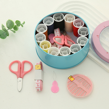 Hordozható varródoboz – vas doboz, varródoboz sorozat, 150 g tömeg, egyszerű stílus