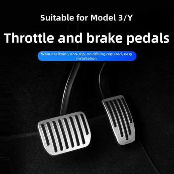Set pedale Tesla Model Y3 – aliaj de aluminiu, Produs nr. 07