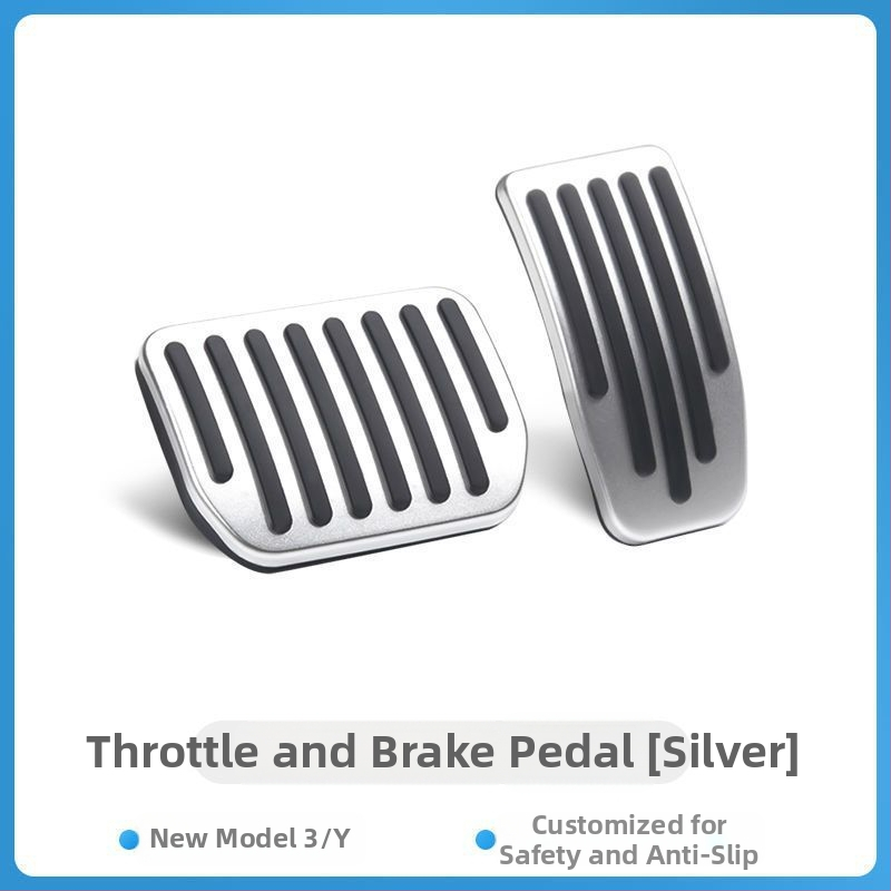 Set pedale Tesla Model Y3 – aliaj de aluminiu, Produs nr. 07