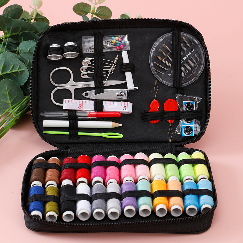 Šivanje set u prijenosnoj kutiji, 90 komada, mogućnost prilagodbe, moderan minimalistički stil (60 kutija u paketu, bruto težina 17,5 kg, mogućnost prilagodbe)
