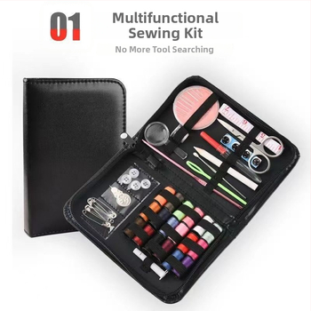 Varrókészlet – nagy kapacitású, hordozható, szövetanyagból készült, kézi varráshoz