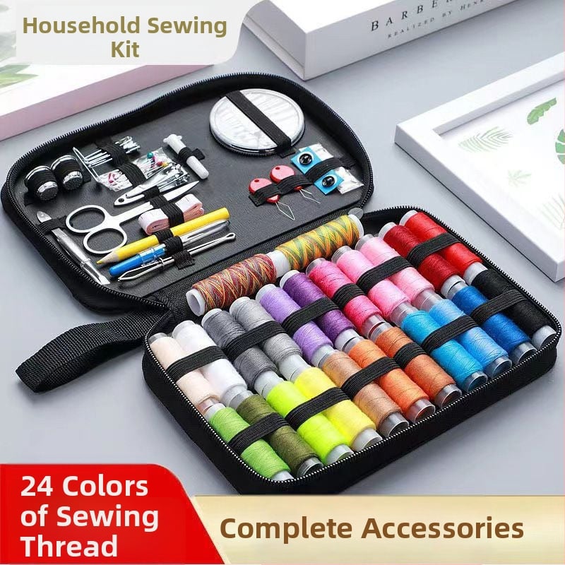 Varrókészlet – nagy kapacitású, hordozható, szövetanyagból készült, kézi varráshoz