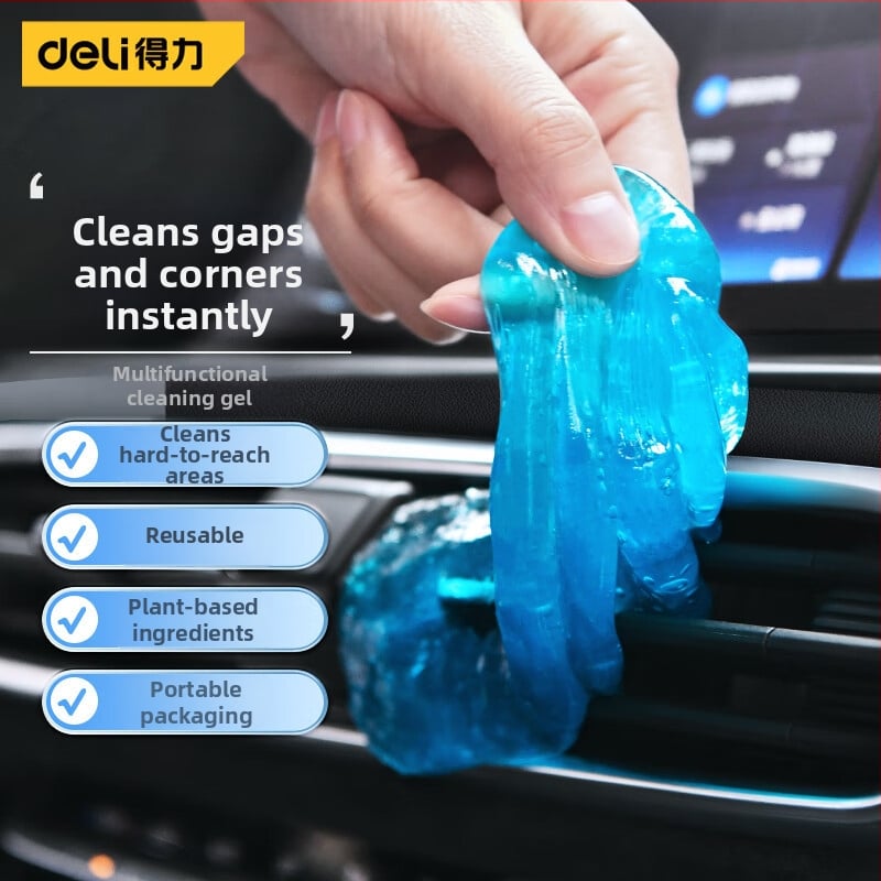 Αποτελεσματικό Gel Καθαρισμού για Πληκτρολόγιο, Φορητό Υπολογιστή, Αυτοκίνητο και Αεραγωγούς Κλιματιστικού