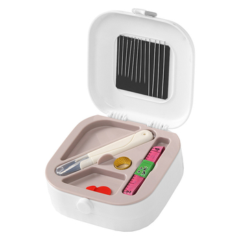 Θήκη ραψίματος, φορητό στυλ τσέπης, πλαστική κατασκευή, σετ 100 τεμαχίων, 265 g