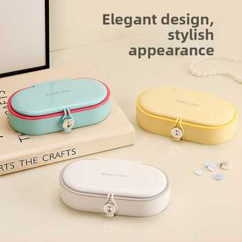 Patentovaná magnetická škatuľka na šitie – Prenosná kapsová verzia, plastové puzdro, 144 kusov, jednoduchý dizajn, prispôsobiteľné