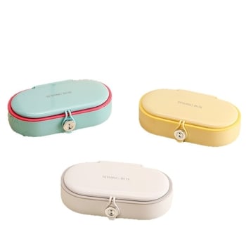 Szabadalmaztatott mágneses varródoboz – Hordozható zseb-stílus, műanyag tok, 144 darabos készlet, egyszerű kialakítás, testreszabható