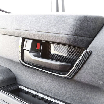 Unutarnja modifikacijska naljepnica za Toyota Tacoma – dekorativni okvir unutarnje ručke i zaštitna pločica unutarnje šupljine vrata; materijal ABS; marka Little Le Wang; model Toyota Tacoma; porijeklo Zhejiang