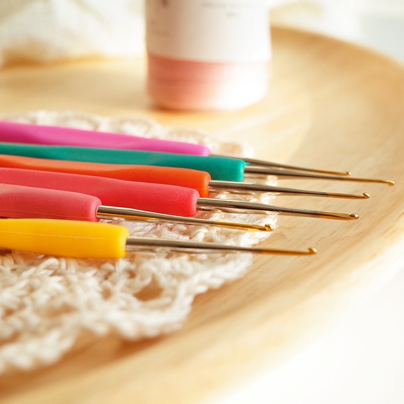 Kuka za čipkanje, mikro hvataljka, DIY alat, marka manzige, set od 50 kom, jednostavan stil