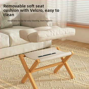 Drevená opierka na nohy v škandinávskom štýle pre pohovku a kanceláriu