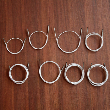 Pribor za kružne igle za pletenje s odvojivim prstenom, 360° rotirajući čelični spoj, univerzalno za aluminijske igle