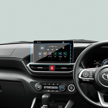 Стъклен протектор за екран на централната конзола за Toyota Yaris Ativ, Raize и Veloz навигационен дисплей — устойчив на надраскване и износване, антипръстови отпечатъци