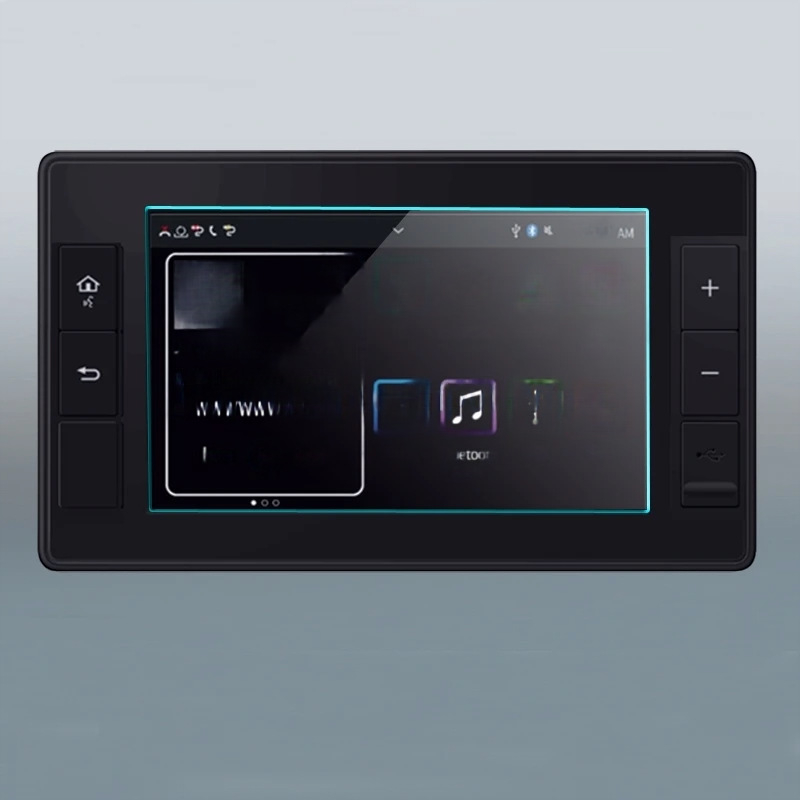 Стъклен протектор за екран на централната конзола за Toyota Yaris Ativ, Raize и Veloz навигационен дисплей — устойчив на надраскване и износване, антипръстови отпечатъци