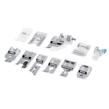 Комплект крачета за шевна машина – 11 части, за домашна употреба, многофункционални аксесоари