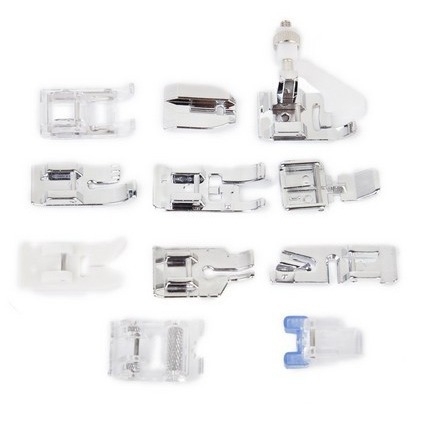Комплект крачета за шевна машина – 11 части, за домашна употреба, многофункционални аксесоари