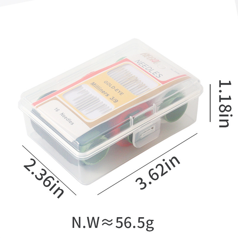 Varró doboz, hordozható zseb-stílus; anyag: rozsdamentes acél; sorozat: varrókészlet; stílus: japán, egyszerű; súly: 65 g