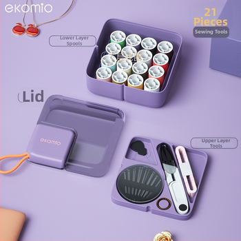 Prenosná šijacia krabička - jednoduchý luxus, plastová konštrukcia, séria Sewing Kit, možnosť zákazkovej úpravy