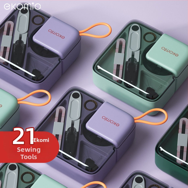 Prenosná šijacia krabička - jednoduchý luxus, plastová konštrukcia, séria Sewing Kit, možnosť zákazkovej úpravy