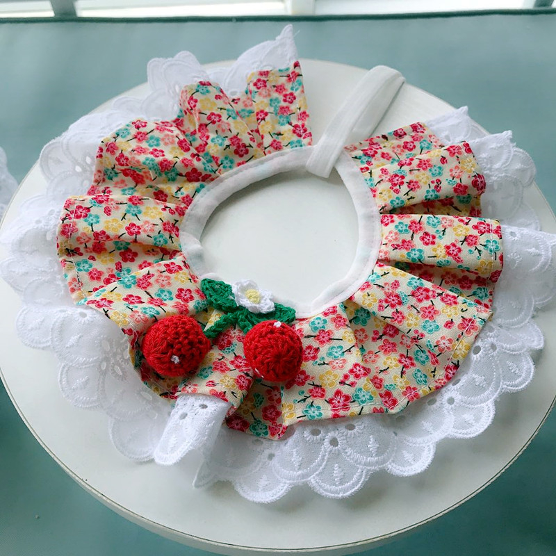 Macska- és kutya bib – pamut, általános használat, egész évben, kategória: bib