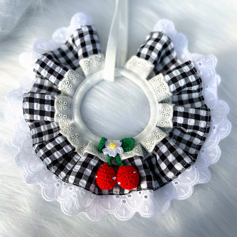 Macska- és kutya bib – pamut, általános használat, egész évben, kategória: bib