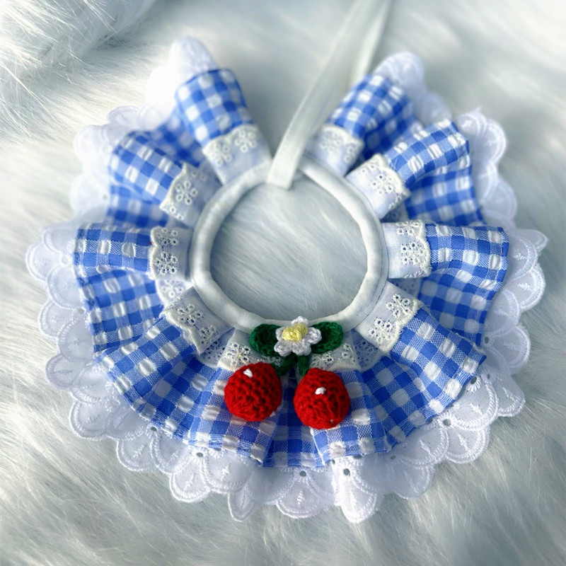 Macska- és kutya bib – pamut, általános használat, egész évben, kategória: bib