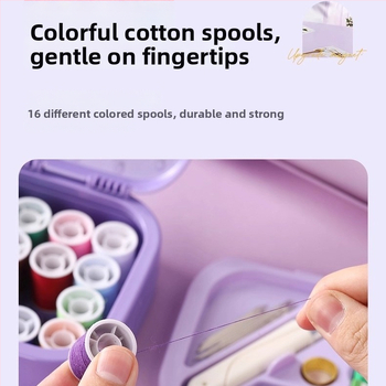 Hordozható zseb-stílusú varrókészlet, egyszerű kialakítás, szabványos készlet