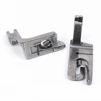 Прес-фут за индустриална шевна машина: подгъване на ръбове, ролно подгъване, подгъв за ръкави — 200 бр, 0.02 кг