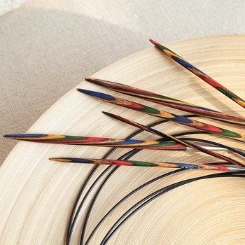 Shunlin дървени кръгови игли за плетене, комплект от 10 бр.