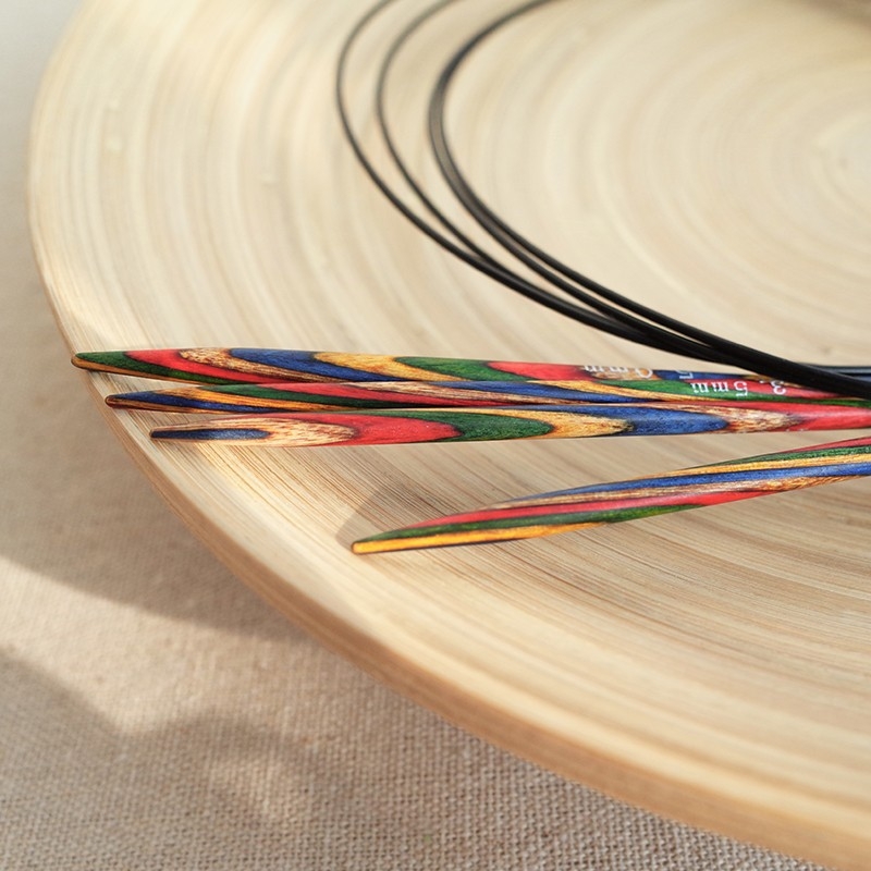 Shunlin дървени кръгови игли за плетене, комплект от 10 бр.