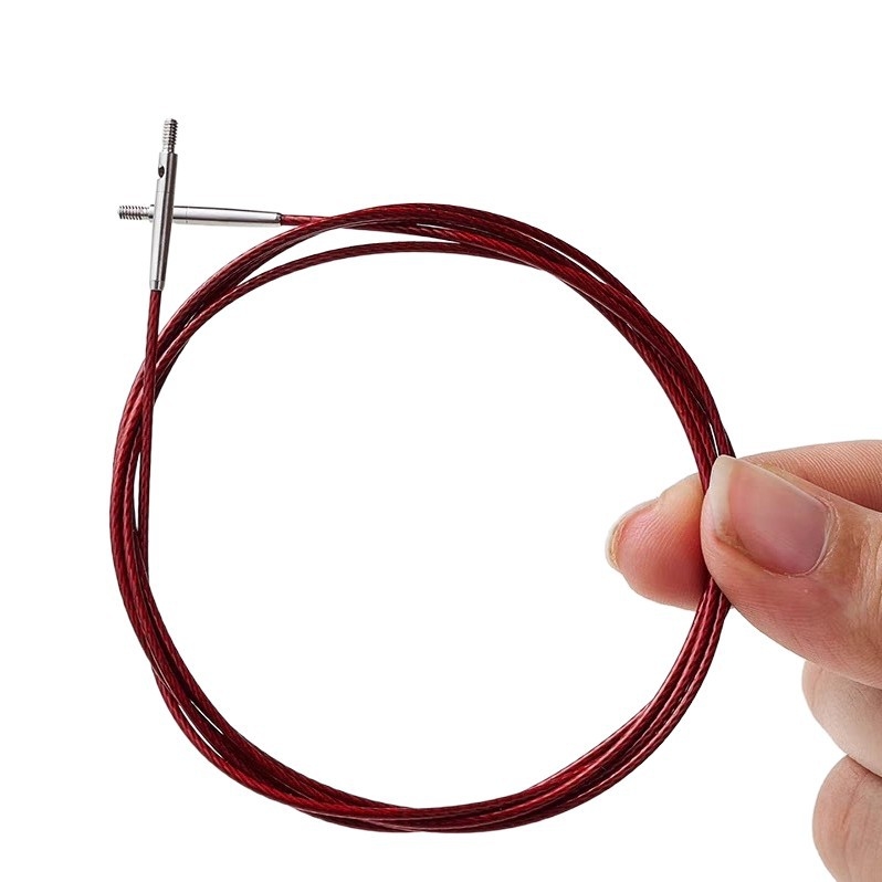 Разглобяем аксесоар за кръгови игли за плетене, комплект с въже, прост стил, тегло 0,14 кг