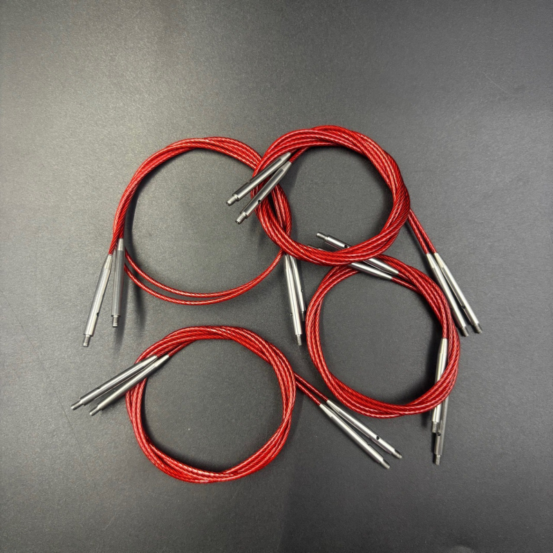 Разглобяем аксесоар за кръгови игли за плетене, комплект с въже, прост стил, тегло 0,14 кг