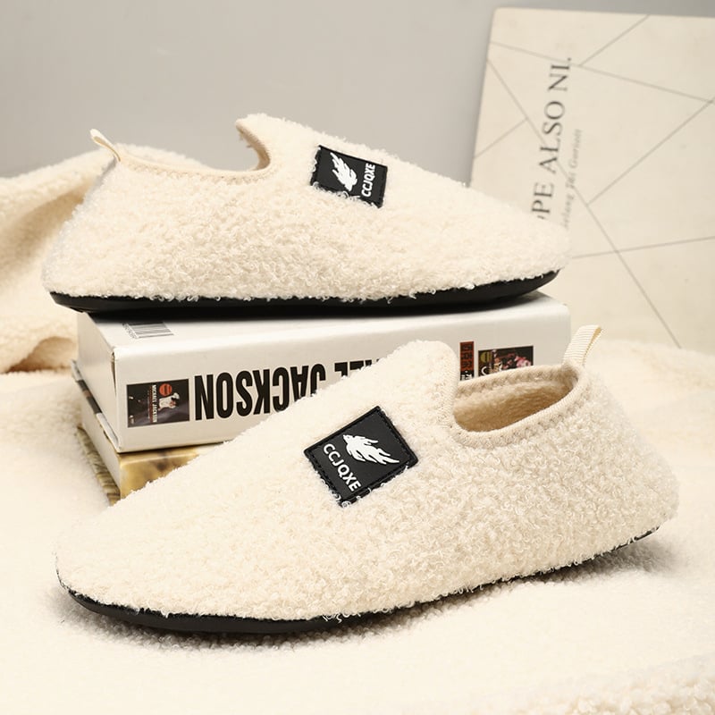 Βαμβακερά παντόφλα για το σπίτι, unisex, θερμικά με βελούρι επάνω μέρος, ενήλικες, καλοκαίρι 2025