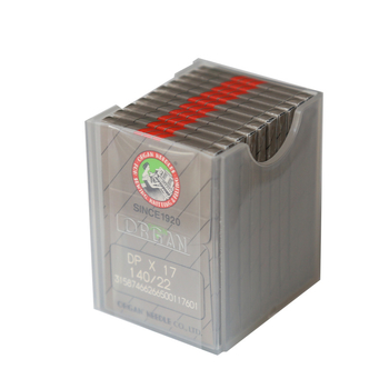 Organ DP×5 Set de ace pentru mașină industrială de nasturi, cu două ace sincronizate DP×5, 500 buc. în ambalaj