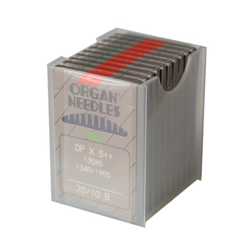 Organ DP×5 Set de ace pentru mașină industrială de nasturi, cu două ace sincronizate DP×5, 500 buc. în ambalaj