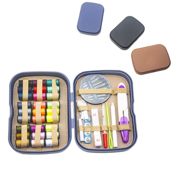 Cutie portabilă de cusut – set DIY de 40 piese, unelte de cusut