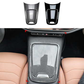 Mercedes-Benz E-Class W214 Centrala ploča upravljanja – unutarnja naljepnica, ABS materijal, karbonski uzorak, za modele 2024+ (E260/E300)