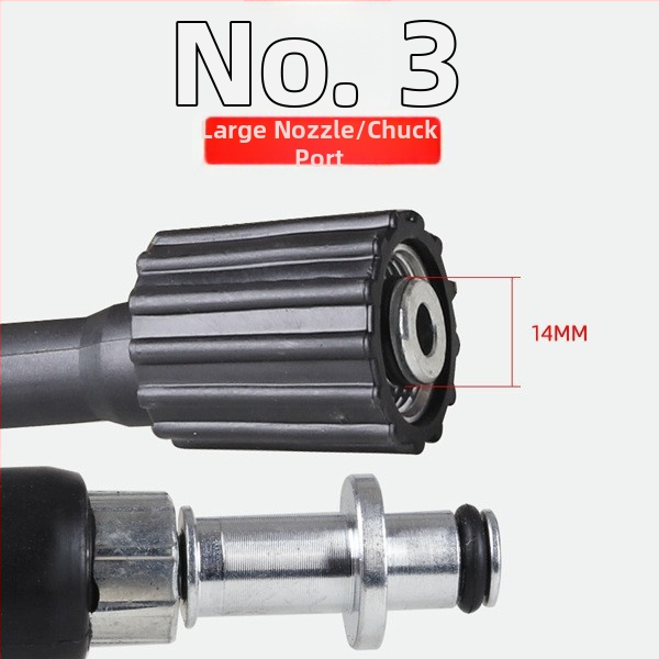 Vysokotlakový hadic pre Kärcher K1/K3 — vnútorný priemer 6 mm, teflón, 0,8 kg, Caigong