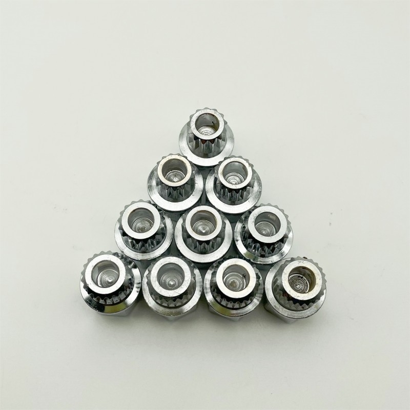 Sleeve antifurt pentru BMW Seria 1/3/5/7 și X1/X3/X5/X6 – oțel, cromat, cap de unealtă demontare dințat