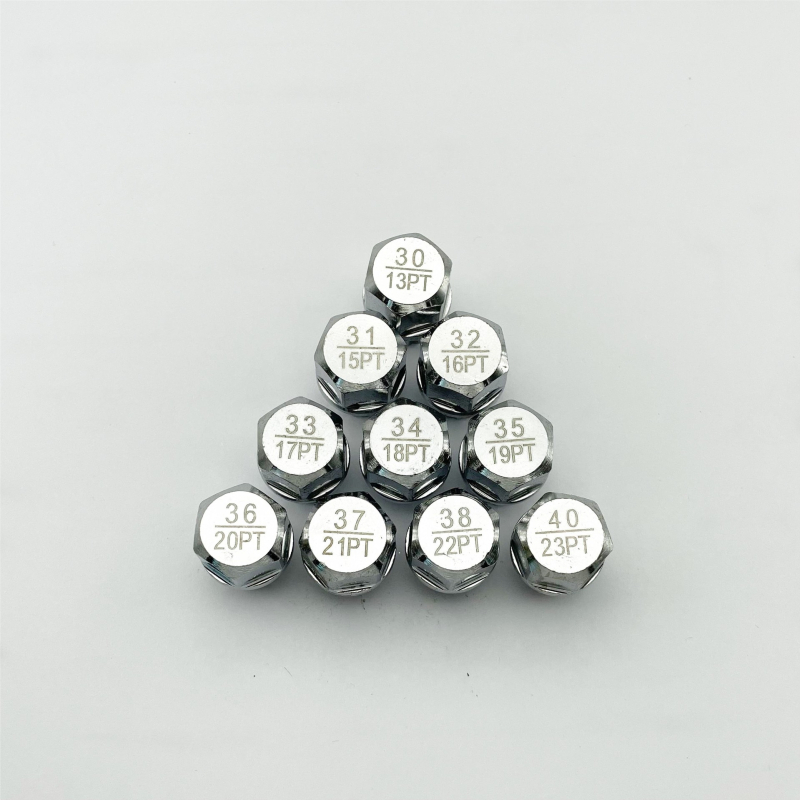 Sleeve antifurt pentru BMW Seria 1/3/5/7 și X1/X3/X5/X6 – oțel, cromat, cap de unealtă demontare dințat