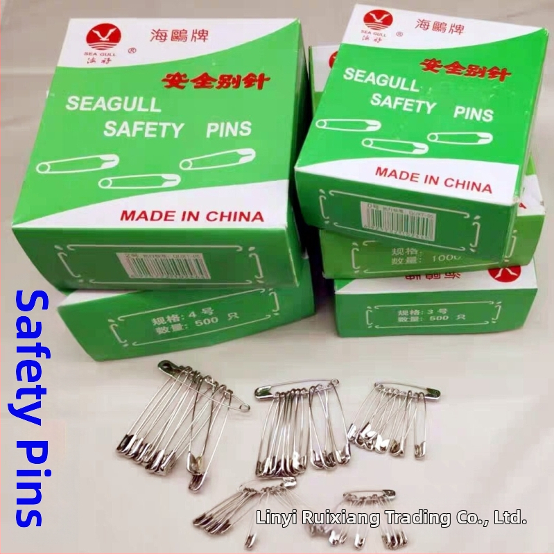 Seagull značka Safety Pin, séria Pin, model 321, kovový materiál, balené v krabici