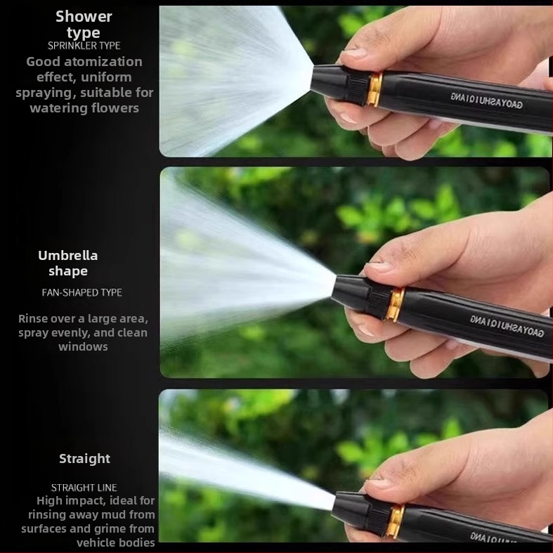 Hliníková dýza na vysokotlakové umývanie áut, s držiakom na prst, 27 g