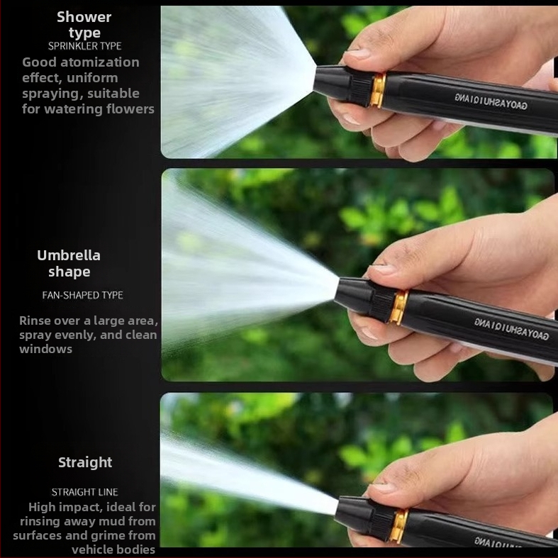 Hliníková dýza na vysokotlakové umývanie áut, s držiakom na prst, 27 g